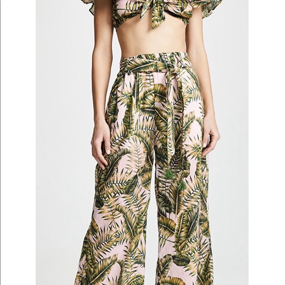 Suboo Palma ruffled crop top and palazzo pants - Picture 7 of 8